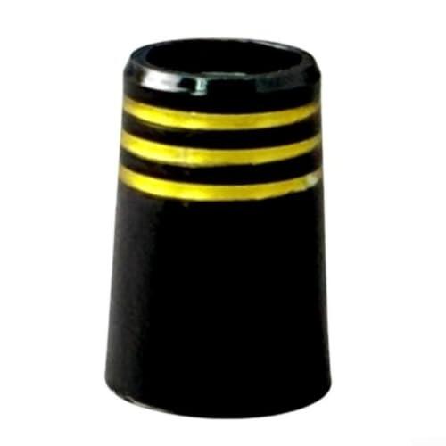 Cubiertas de plástico para cabeza de hierro de golf estándar para cabeza de hierro de 9,4 x 20 x 13,8 mm, protección contra arañazos y (dorado)