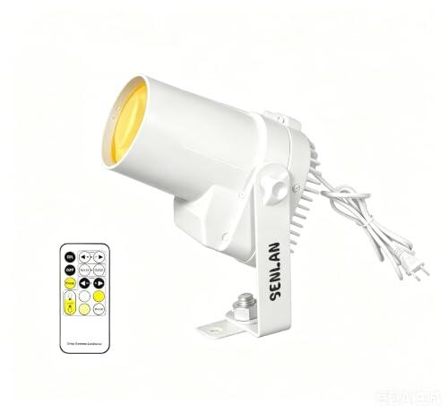 Iluminación Profesional para Espejos Esféricos: Análisis del PinSpot SENLAN 12 W