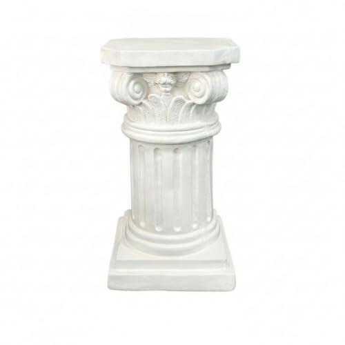 Elegancia Clásica: Análisis del Pedestal Estilo Romano en Alabastro YWMJZEU