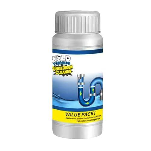 Potente Agente de Dragado de Tuberías,Herramienta de Limpieza Rápida de Tuberías,Polvo para Limpieza de Tuberías de Cocina,Desatasco De Tuberías Obstruidas En Inodoros De Cocina
