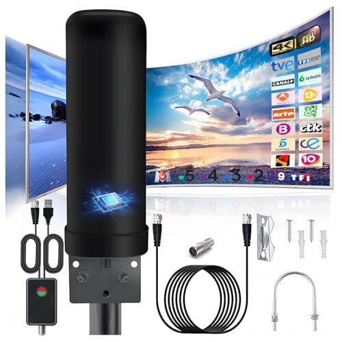 Revoluciona tu entretenimiento: La antena de TV definitiva para señal perfecta