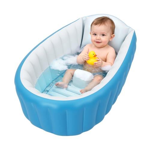 Bañera Hinchable SFTYEI: La Solución Versátil para el Baño Infantil en Cualquier Lugar
