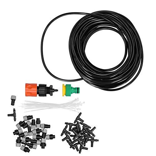 Guía completa del kit de riego por nebulización Naroote de 20 metros para jardines e invernaderos