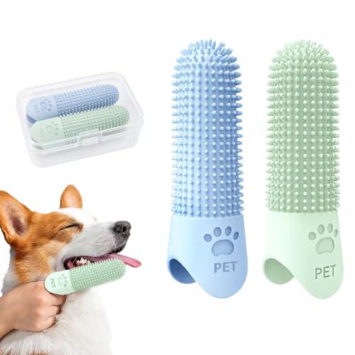 La guía definitiva para la higiene dental canina con cepillos de silicona