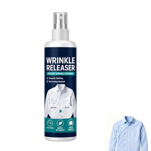 Spray Antiarrugas Instantáneo – Suaviza Las Arrugas En Segundos, 100 Ml, No Requiere Planchado Y Es Fácil De Usar, Spray Antiarrugas De Acción Rápida Para El Hogar O Los Viajes (1Pcs-B)