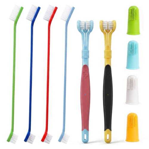 Guía definitiva para la higiene dental canina con el cepillo de triple cabeza Qianyu