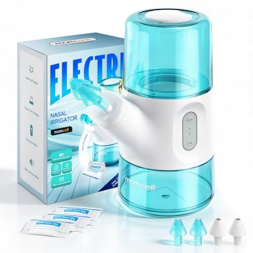 Respiración Limpia y Alivio Sinusal: Todo Sobre el Irrigador Nasal Eléctrico Mornwell