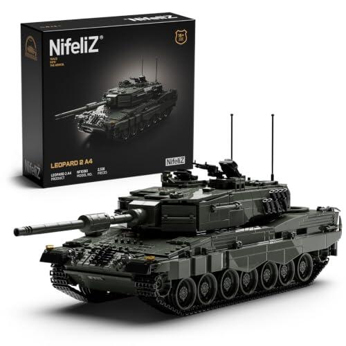 Construcción y detalle: Análisis del set Nifeliz Leopard 2A4