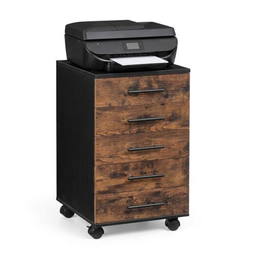 Orden y Estilo Industrial: Análisis de la Cajonera con Ruedas Relaxdays