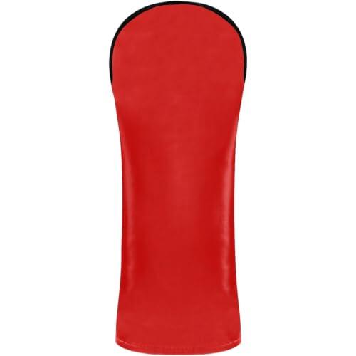 Juego de fundas de golf de cuero de primera calidad con etiquetas de números para maderas y conductores, hoja de arce canadiense híbrida para Canadá