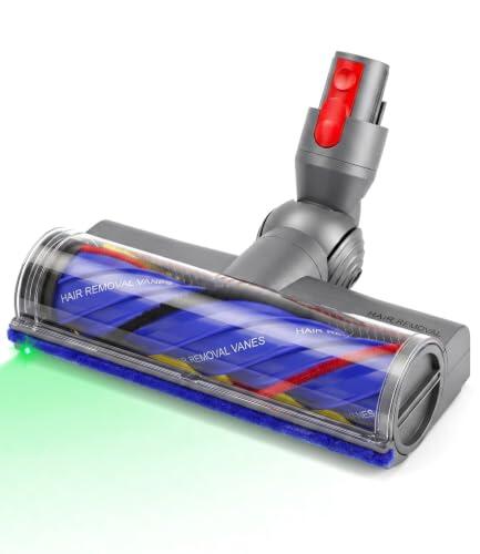 Suvexor Cepillo Motorizado para Dyson V7 V8 V10 V11 V15 Aspiradora | Gran rodillo turbo con mejor adherencia al suelo, ideal para alfombra, baldosas y parquet, repuesto compatible