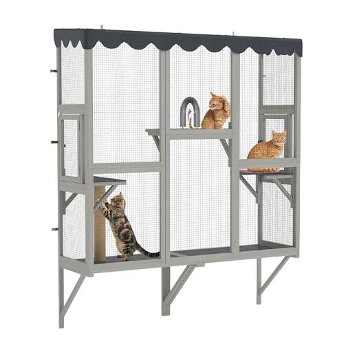 Seguridad y Bienestar Felino: Todo sobre el Recinto Exterior Catio