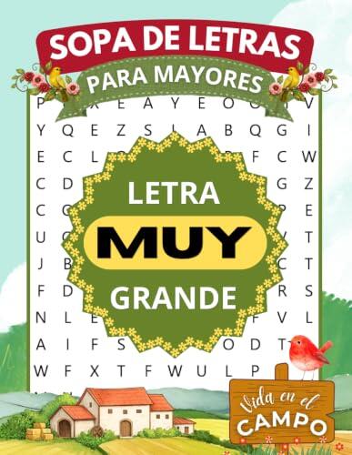 SOPA DE LETRAS PARA MAYORES CON LETRA MUY GRANDE: VIDA EN EL CAMPO