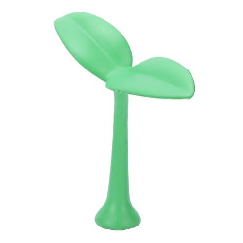 Akozon Decoración de Techo de Brotes de Coche, 3 Pegatinas de Techo de Brotes de Hojas Verdes, Calcomanía de Plástico EVA con Forma 3D para Buzón de Jardín, Hogar, Decoración de capó