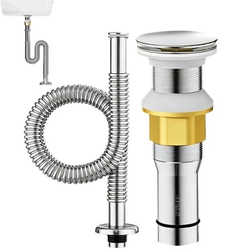 Guía definitiva para la instalación y mantenimiento del desagüe desplegable para lavabo