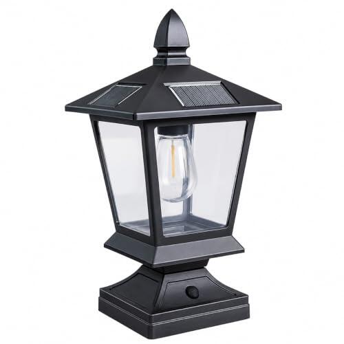 Ilumina tus espacios exteriores con eficiencia: Farol solar LED para postes