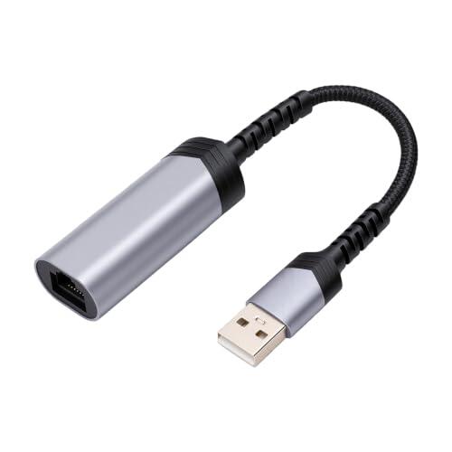 Conecta tu portátil a internet por cable con el adaptador VBESTLIFE USB a Ethernet