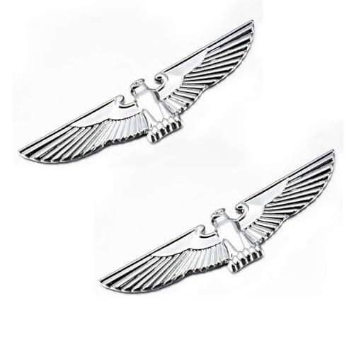 R-timer 2 Piezas Pegatina de Metal 3D para Puma 2019-2022, Insignia Emblema Adhesivo Gráfico Carrocería Sticker Maletero Trasero Decoración Accesorios