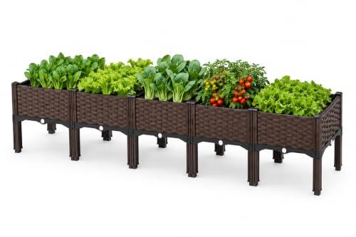 Cultivo eficiente y diseño moderno: Análisis de la jardinera Buithafu de 200 cm