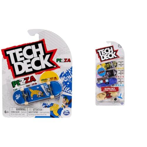 Tech Deck - Pack de 4 Fingerboards y Fingerboard Personalizable