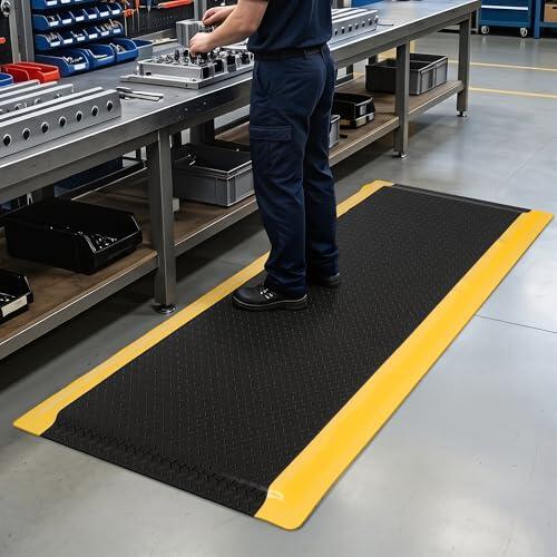 Ergonomía Laboral: Análisis de la Esterilla Antifatiga FWTRMRC de PVC