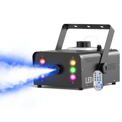 Guía Completa de la Máquina de Humo Osusuent de 1500W con Luces LED RGB