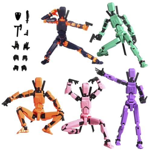 El fenómeno de las figuras articuladas T13: análisis y características del set de 5 piezas de Eniyou