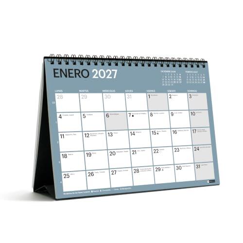 Planifica tu 2027: Análisis del Calendario de Sobremesa Miquelrius Chromat