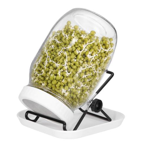 Cultiva tus propios brotes en casa con el kit de tarros QUARKZMAN de 1000 ml