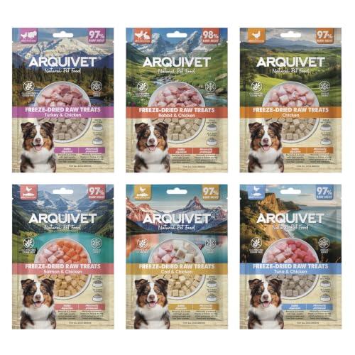 La revolución de los premios naturales para perros: Análisis del pack liofilizado de Arquivet