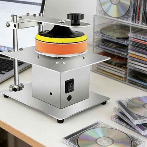 Recupera tus discos dañados: Guía de la pulidora semiautomática de CD y DVD