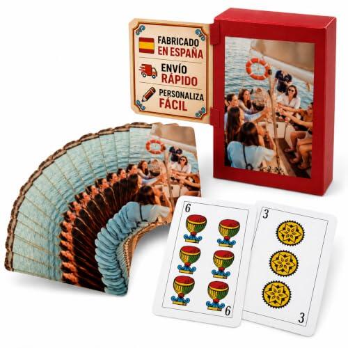 Convierte tus recuerdos en el juego definitivo con esta baraja de cartas personalizada