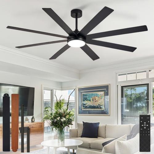 Renueva tus espacios con el ventilador de techo Depuley de 66 pulgadas y luz integrada