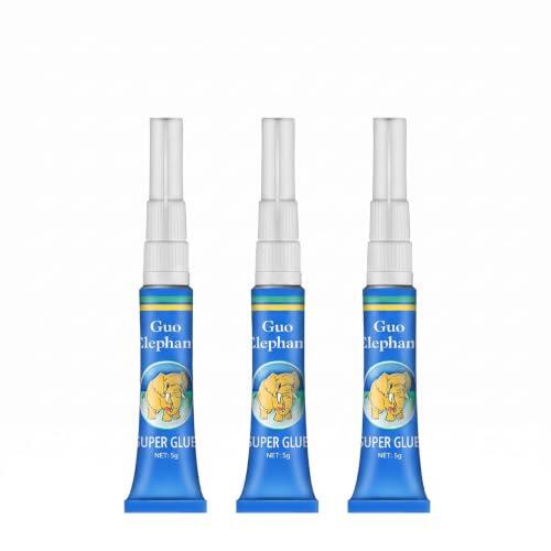 XELGAM Pegamento para Acuario, Pack de 3 x 5g, Pegamento Bajo Agua Transparente para Plantas Acuáticas, Musgo, Corales y Rocas, Adhesivo de Secado Rápido y Seguro para Peces