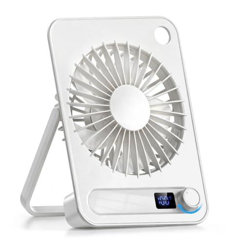 El mini ventilador yAyusi: Potencia y control de 100 velocidades en formato compacto