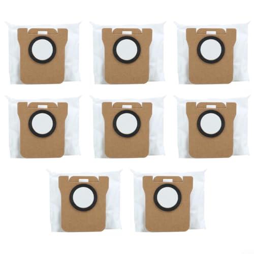 Bolsas de polvo de repuesto para Xiaomi Robot Vacuum H50 Pro (0V42GL), capacidad de 2.5L, autosellante, para series X10/X20/5 (8 piezas)