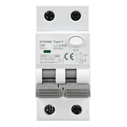 Protección Eléctrica Avanzada: Todo sobre el Interruptor Diferencial Magnetotérmico Wattive 40A Tipo F