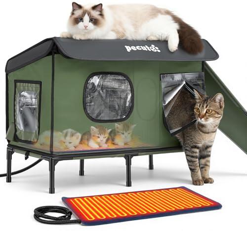 Refugio Térmico Pecute: Protección Exterior para Gatos