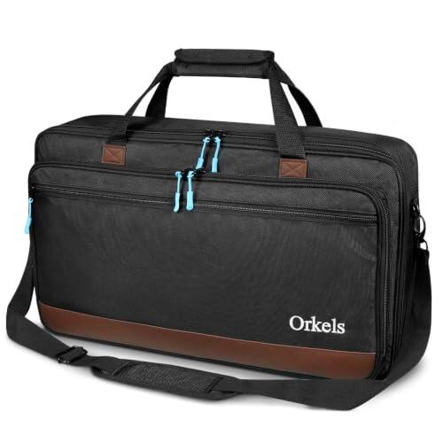 SUNDOY Bolso para controlador DJ, Bolso acolchado para DJ, Compatible con varias marcas y modelos, Negro , 76×46×12-CM