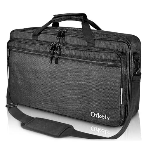 SUNDOY DJ - Funda acolchada para controlador de DJ, Negro , 76×46×12-CM | Gig Bag para mandos grandes de DJ