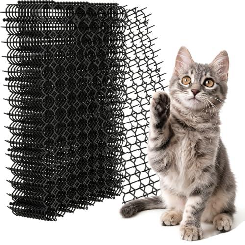 Alfombrilla Antigatos | Repelente de Gatos con Pinchos (12, Negro, 20*40cm)