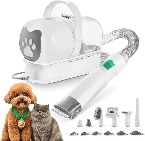La Revolución en el Cuidado Canino: Análisis del Cortapelos con Aspirador Fulluky 7 en 1