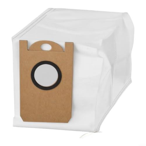 Gettimore Paquete de 10 bolsas de polvo para SwitchBot para Mini para K10+ y para K10+ para aspiradoras Pro Robot, filtro no tejido resistente al desgarro para piezas de repuesto