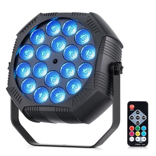 Ilumina tus eventos con los focos LED recargables DELIBANG: Análisis completo