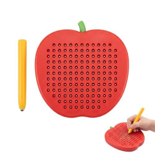 Pizarra magnética infantil en forma de manzana: innovación en el aprendizaje temprano