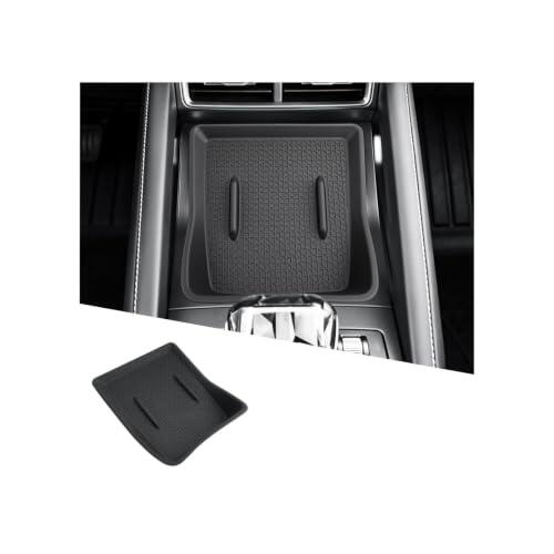 RUIYA Compatible con BYD Atto 2 DM-i EV 2025 2026 2027 Tapa para Pad de Carga para Consola Central, Alfombrilla de Almacenamiento de Silicona de la Consola Atto 2 DM-i Accesorios