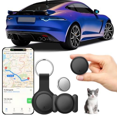 GPS Coche localizador,Localizador GPS para Coche,2026 Magnético Rastreador GPS Coche(Compatible con Android e iOS) Sin Suscripción,Seguimiento en Tiempo Real para vehículo,Auto/Motocicletas