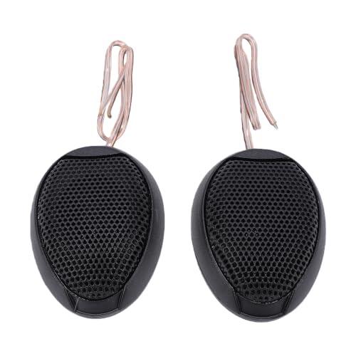 Naroote Altavoces Tweeter de Cúpula de Alta Potencia, 2 uds., con de Sonido para de Audio Universal para Coche