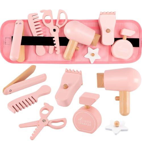 El regalo ideal para pequeñas estilistas: Descubre el set de peluquería de madera Dr. MUYA