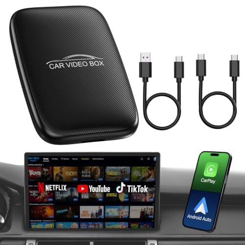 La evolución definitiva para tu coche: adaptador inalámbrico CarPlay y Android Auto con streaming